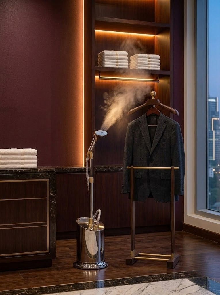 Professional dry cleaning and suit pressing in Dubai